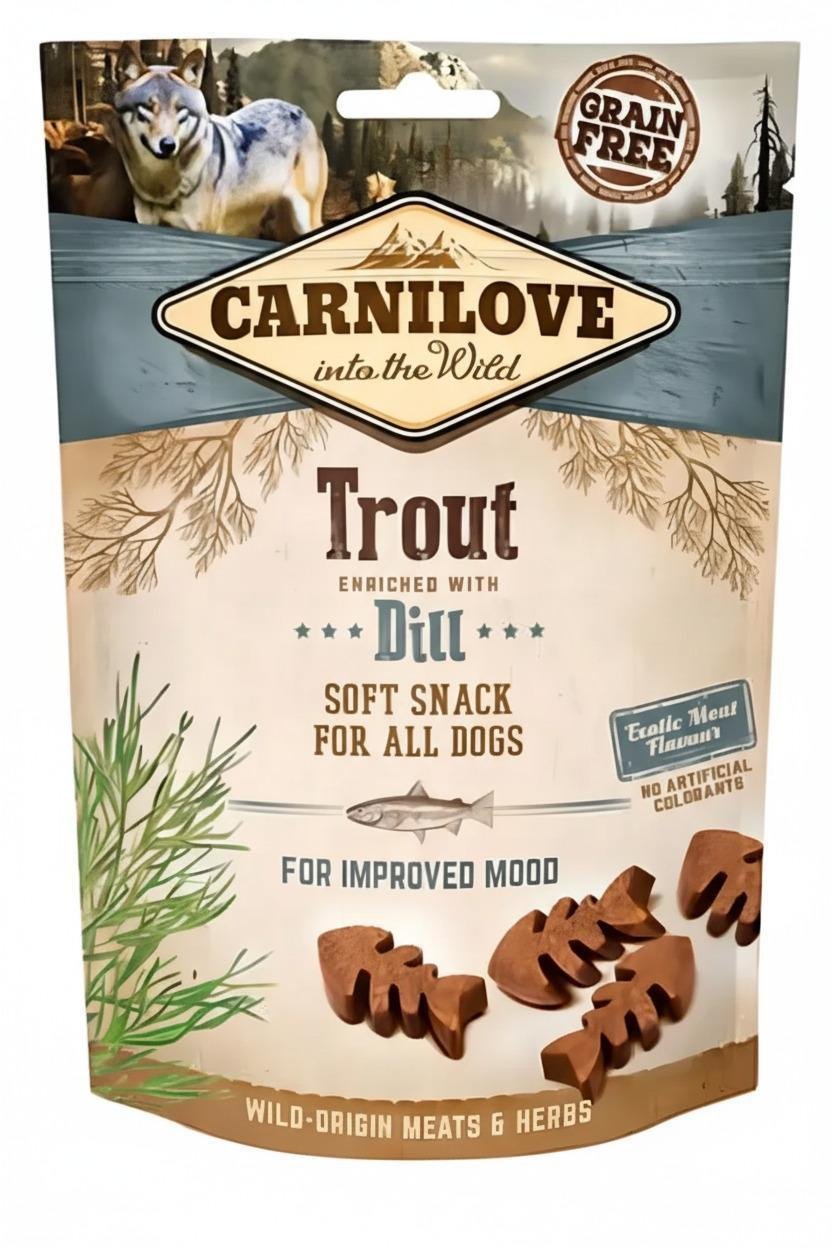 Carnilove - Snack Macio Truta Enriquecida Com Endro 200g