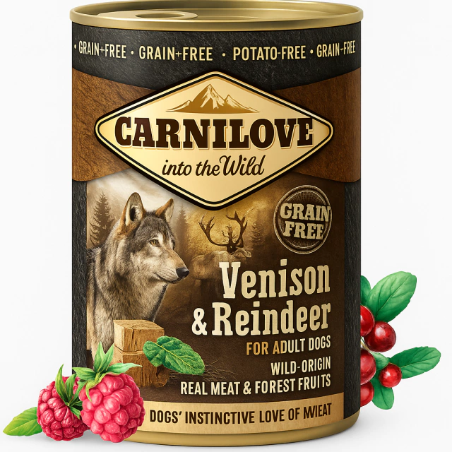 Patê Alimento úmido em lata Rena - Carnilove-400g