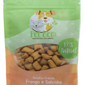 Petisco Natural Biscoito Gourmet Frango e Salsicha