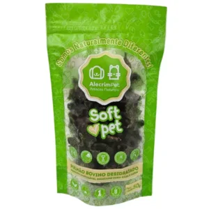 Petisco Natural para Cães e Gatos Pulmão Bovino 
