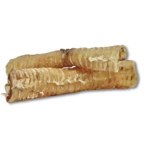 Mordedor Natural para Cães - Traquéia Bovina Desidratada- Tubão 2 unidades- Pet Bem - Imagem 4