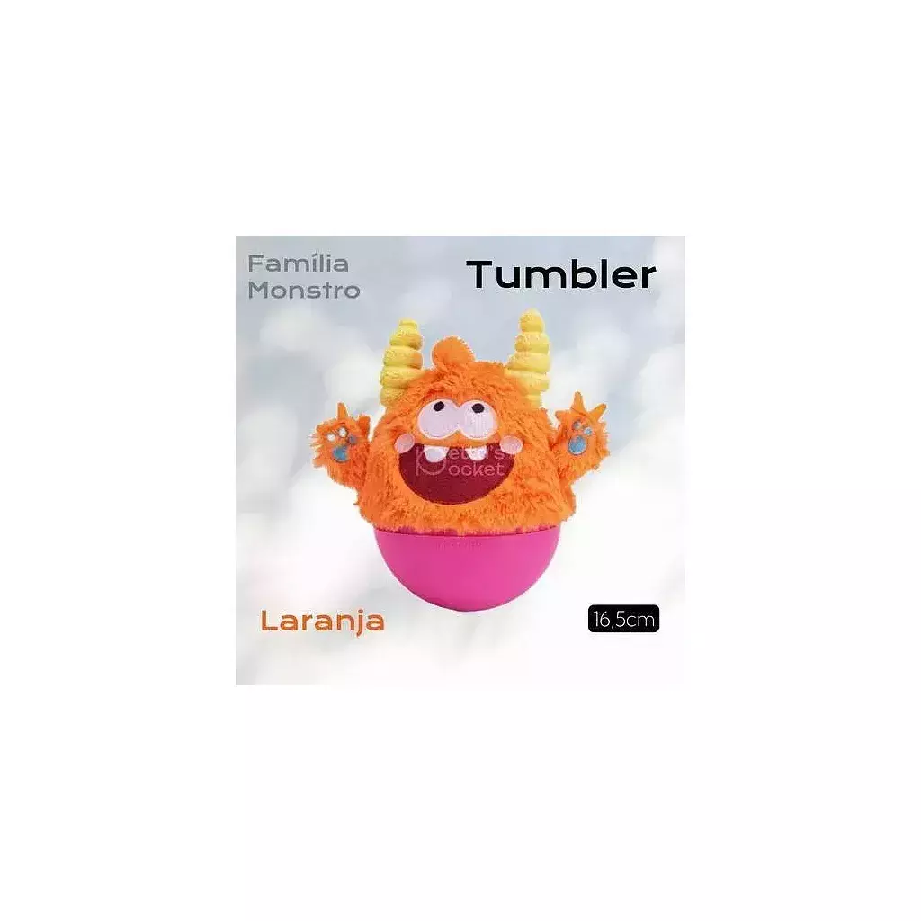 Pelúcia Tumbler Monstro João Bobo- Para Cães-Petta - Imagem 4