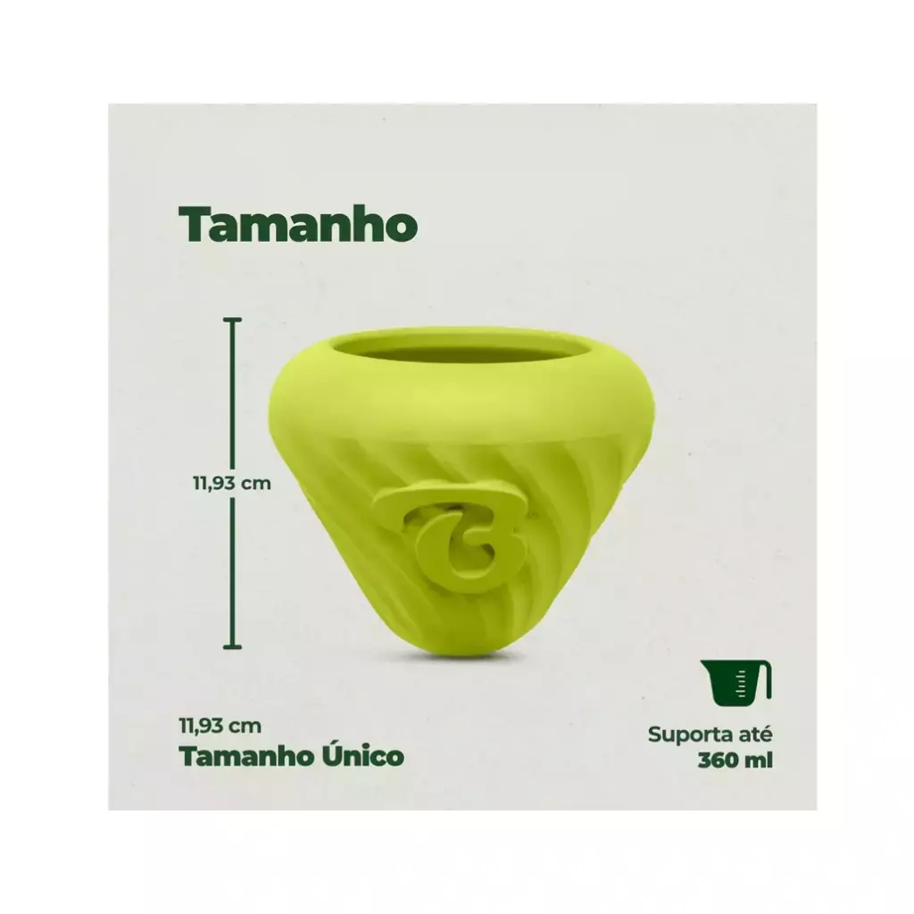 Dispenser De Petisco e Alimento -Benebone Bounce Cone - Imagem 4