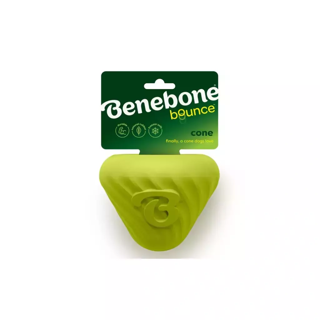 Dispenser De Petisco e Alimento -Benebone Bounce Cone