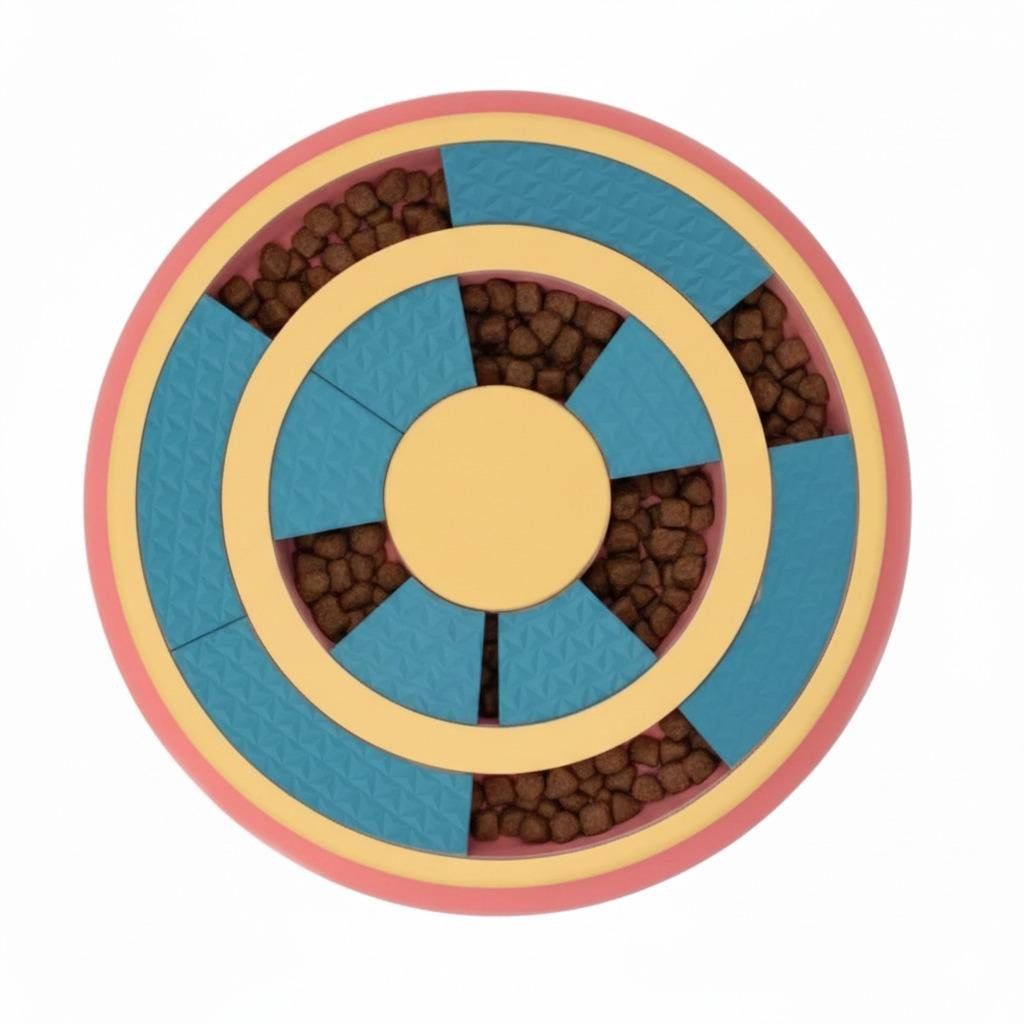 Brinquedo Interativo -Wagging Wheel Puzzler-Zippy Paws - Imagem 2