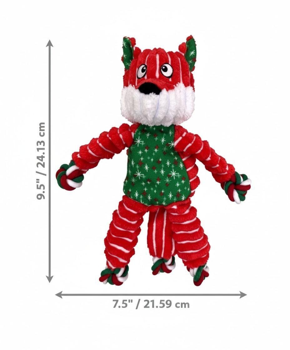 Brinquedo Kong Floppy Knots de Natal- Kong - Imagem 2
