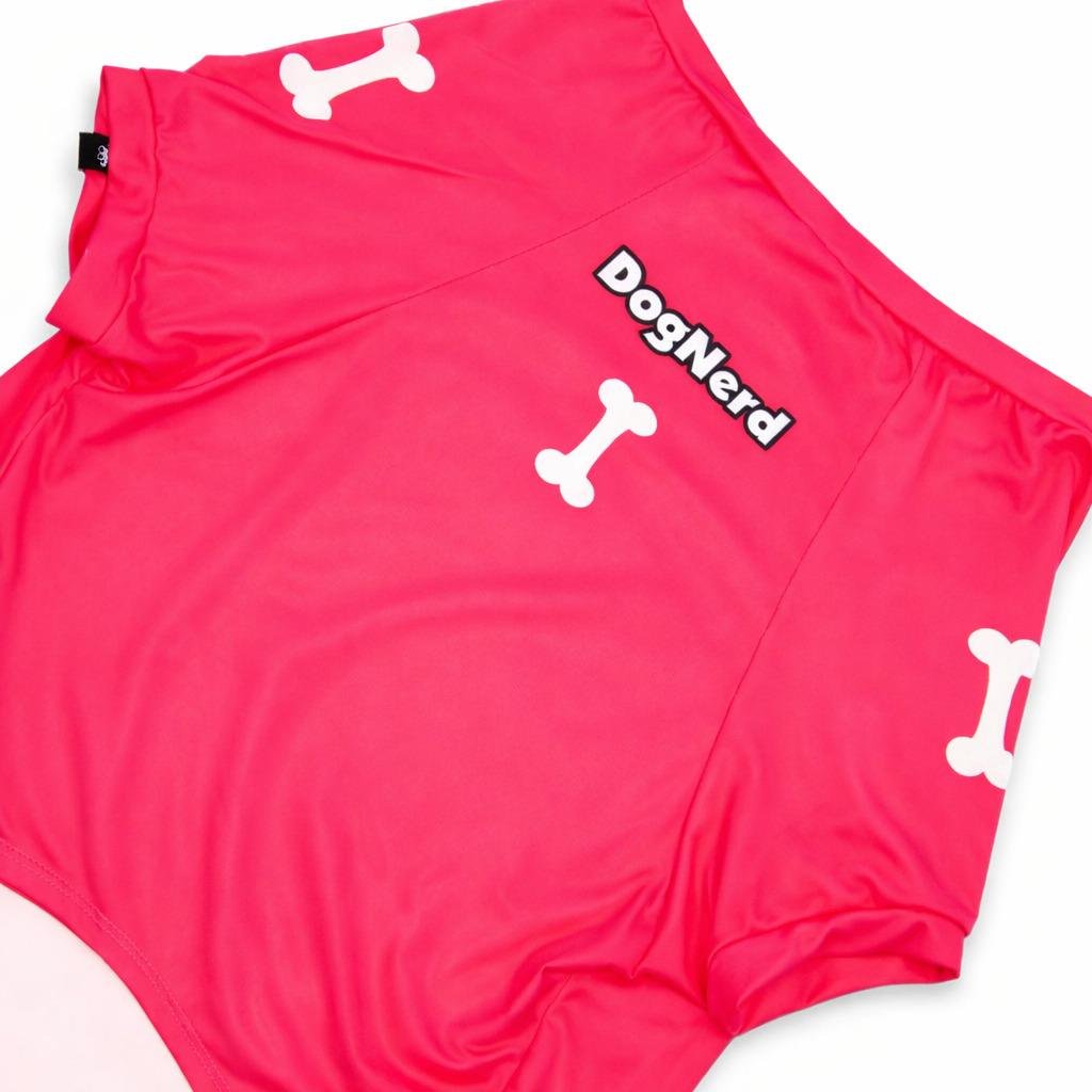 Roupa para Cães-UV50+-Latir e Comer-Rosa-DogNerd - Imagem 5