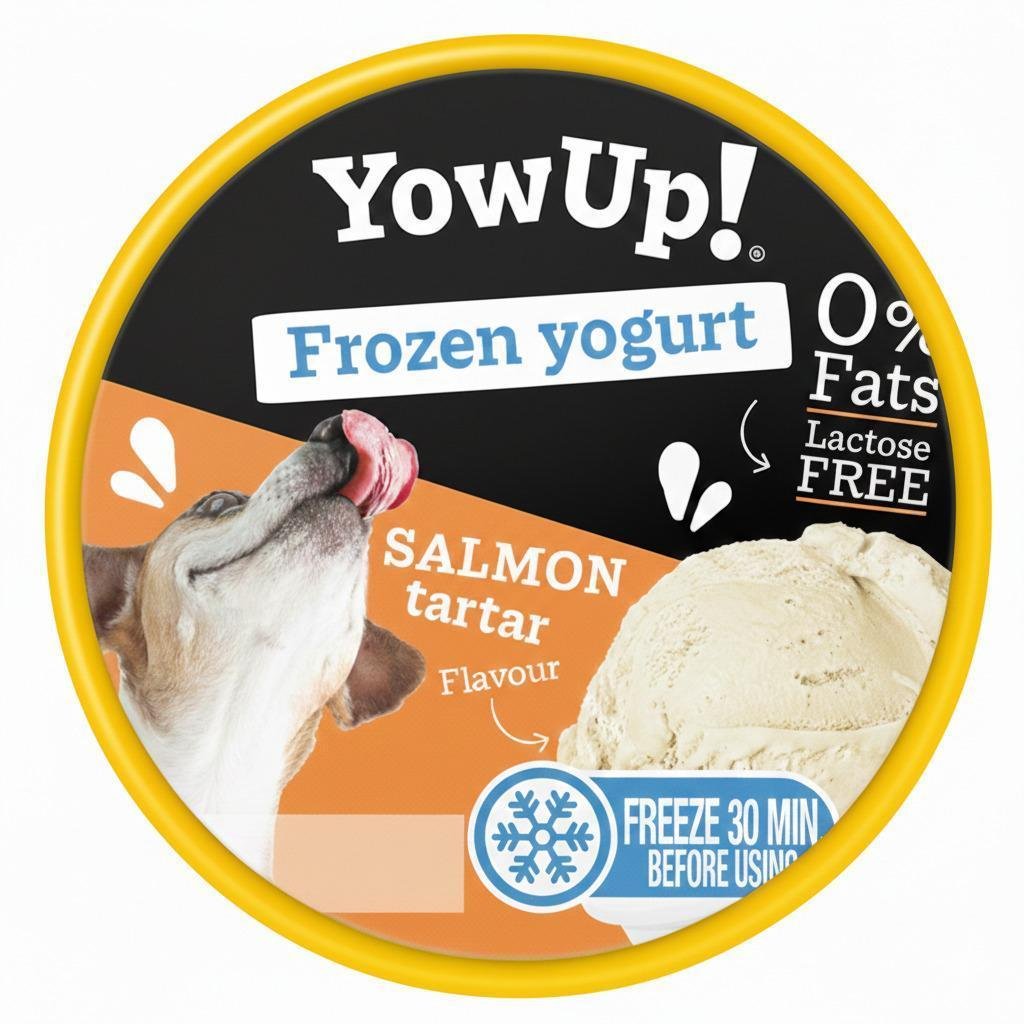 YowUp-Frozen Yogurt de Salmão Tartar para Cães e Gatos-110g